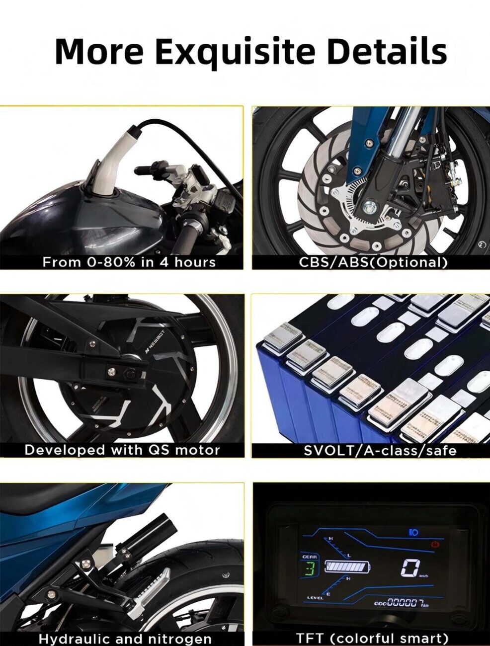 M-Storm electric motorcycle racing design, after-sales warranty information