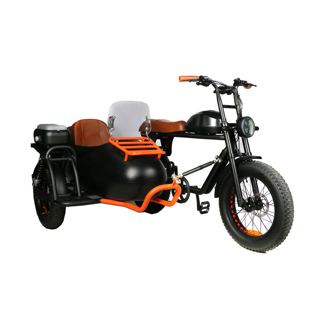 BL07-3L 3Wheel Electric Bike with 48V500W Motor - Aluminum Frame & 7-Speed